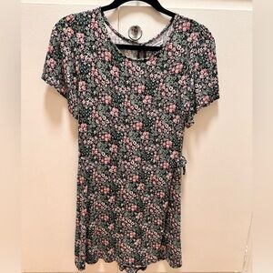 Nordstrom Floral Tie Front Romper